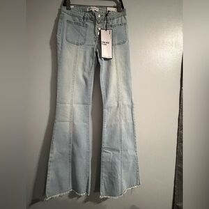 Almost Famous Light Blue Flare Jeans